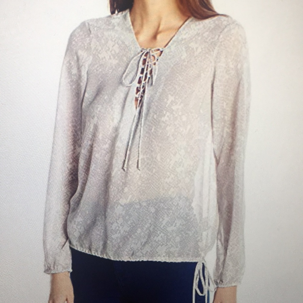 Lace-Up Top
